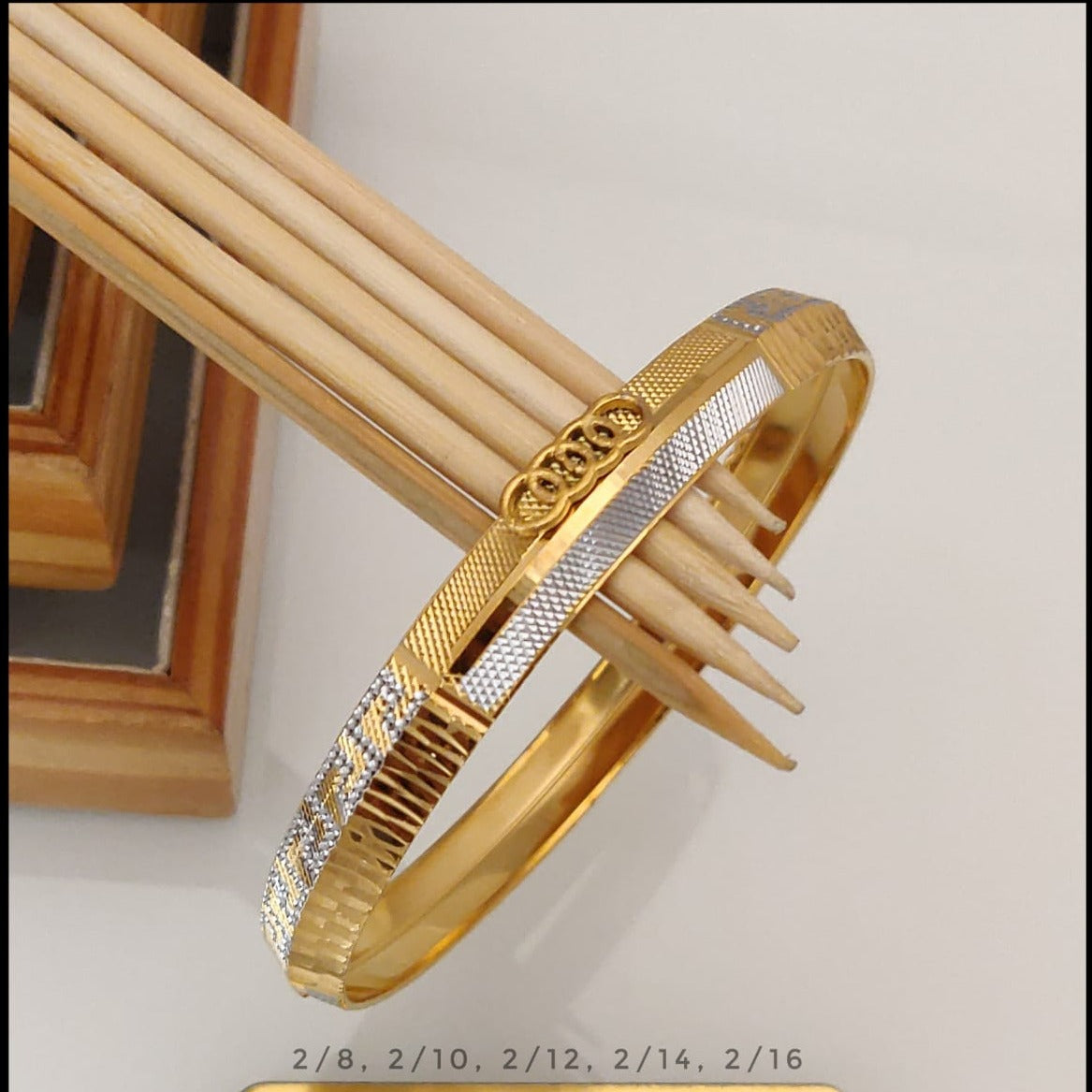Buy Punjabi Audi Gold Kada Bracelet – Order Online Today
