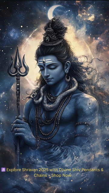 🕉️ Explore Shravan 2025 with Divine Shiv Pendants & Chains – Shop Now