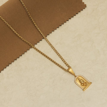 Mahashiv Man Gold Chain Pendant