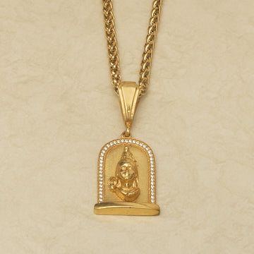 Mahashiv Man Gold Chain Pendant