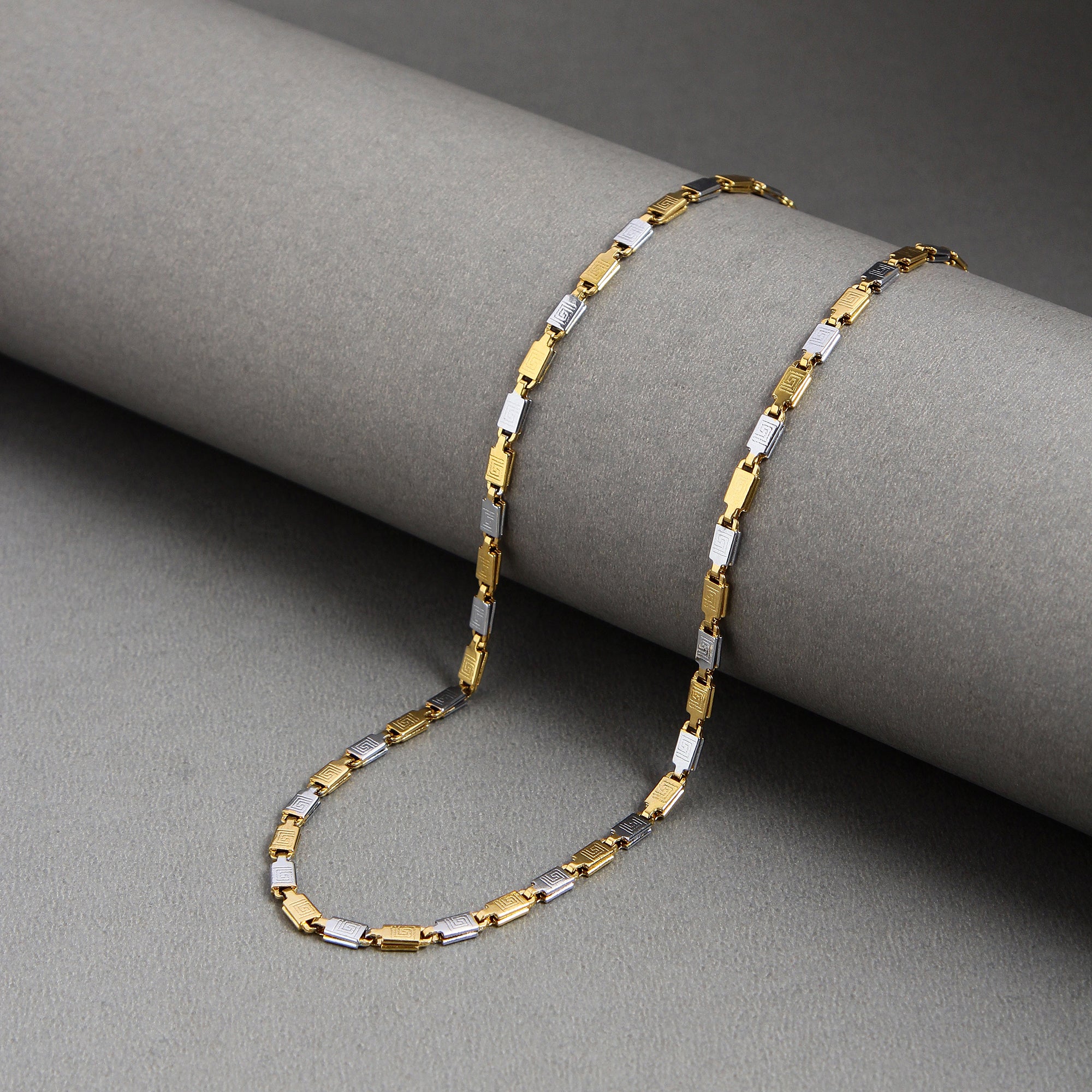 Leo Gold And Silver Chain