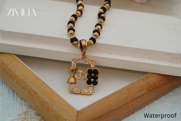 Om Chain Rudraksh Pendant