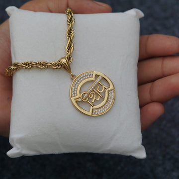 Shiv 2 Gold Chain Pendant