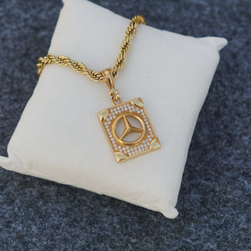 Mercedes  Chain Pendant