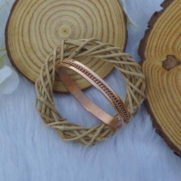 Superior Rose Gold Luxuries Kada Bracelet